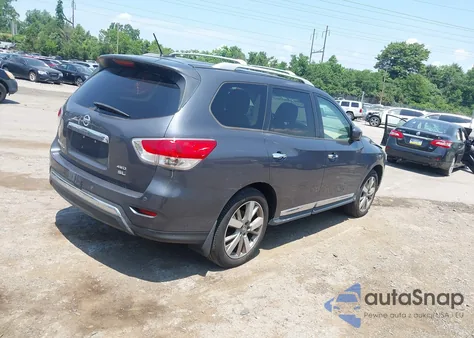 2013 Nissan Pathfinder Sl из США, поврежденный, VIN 5N1AR2MM3DC617461